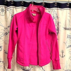 Bright pink all season avalanche jacket